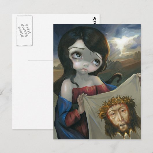 Postkarte "Veronica's Veil" (Vorne/Hinten)