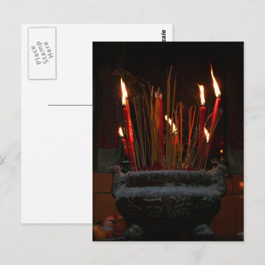 Postkarte - Verteidigung (Vorne/Hinten)