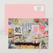 Postkarte, Vintag Postkarte (Vorne/Hinten)