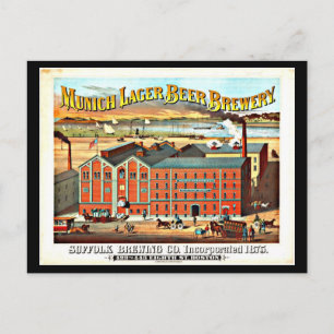 Postkarte-Vintage-Boston-Kunst-11 Postkarte