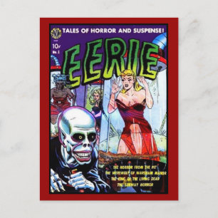 Postkarte Vintage-Comicbook-Cover
