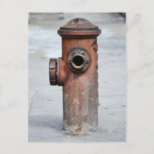 Postkarte - Vintage-Hydrant - São Paulo Nr.13