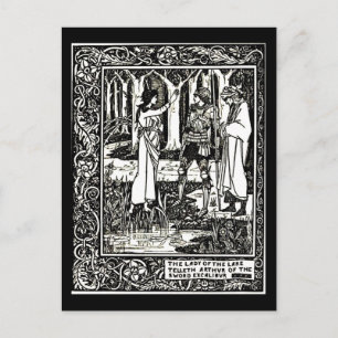 Postkarte-Vintage-Illustration-Aubrey Beardsley 13 Postkarte