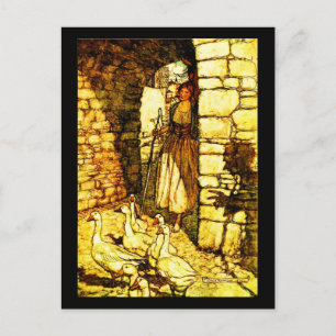 Postkarte-Vintage-Illustration-Rackham 33 Postkarte