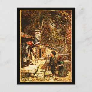 Postkarte-Vintage-Illustration-Rackham 38 Postkarte