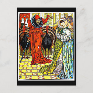 Postkarte-Vintage Illustration-Walter Crane 49 Postkarte