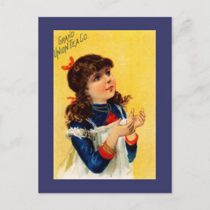 Postkarte Vintage Retro-Werbung Union Tee PC