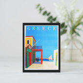 Postkarte-VIntage Travel-Griechenland Postkarte (Stehend Vorderseite)