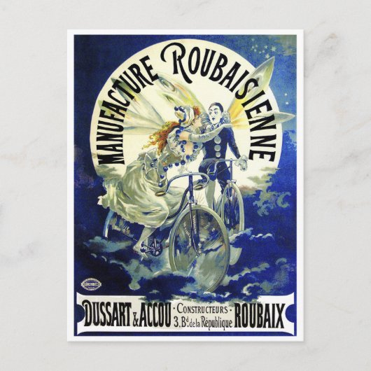 Postkarte: Vintage Zyklen: Roubaisien Postkarte (Vorderseite)