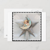 Postkarte: Vintages Gelbbaum-Topper Postkarte (Vorne/Hinten)