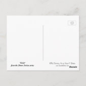 Postkarte "Violet" (Rückseite)