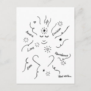 Postkarte "Vision"