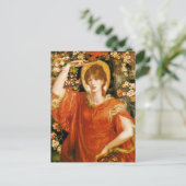 Postkarte: Vision von Fiammetta Postkarte (Stehend Vorderseite)