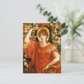 Postkarte: Vision von Fiammetta Postkarte (Stehend Vorderseite)