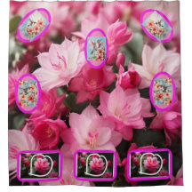 Postkarte vom Hawaii Riesen-Blume Duschvorhang