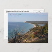 Postkarte vom Michigan-See (Vorne/Hinten)