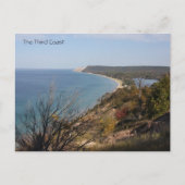 Postkarte vom Michigan-See (Vorderseite)