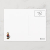 Postkarte vom Putting Green. (Rückseite)