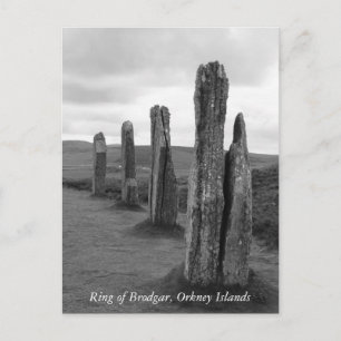 Postkarte vom Ring of Brodgar, Orkney Islands