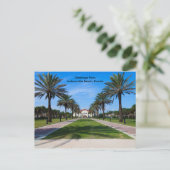 Postkarte vom Strand von Jacksonville, Florida (Stehend Vorderseite)