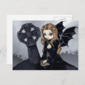 Postkarte "Von Anfang an zum Scheitern verurteilt" (Vorne/Hinten)