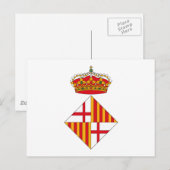 Postkarte von Barcelona (Vorne/Hinten)