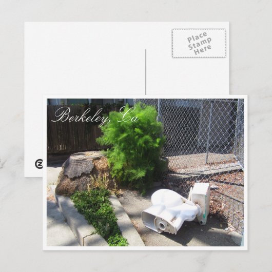 Postkarte von Berkeley Street (Vorne/Hinten)