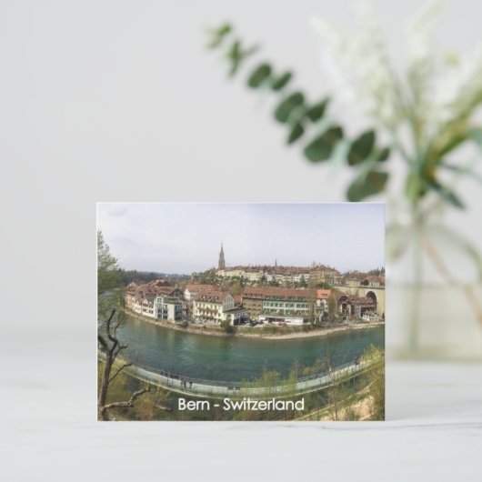 Postkarte von Bern - Schweiz (Stehend Vorderseite)