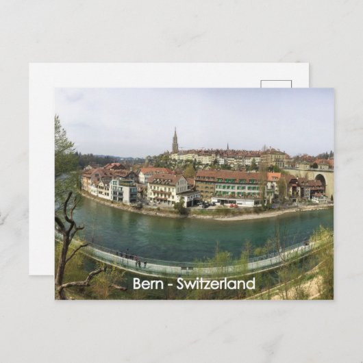 Postkarte von Bern - Schweiz (Vorne/Hinten)