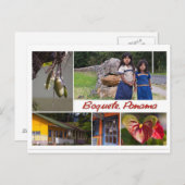 Postkarte von Boquete, Panama (Vorne/Hinten)