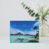 Postkarte von Bora Bora (Stehend Vorderseite)
