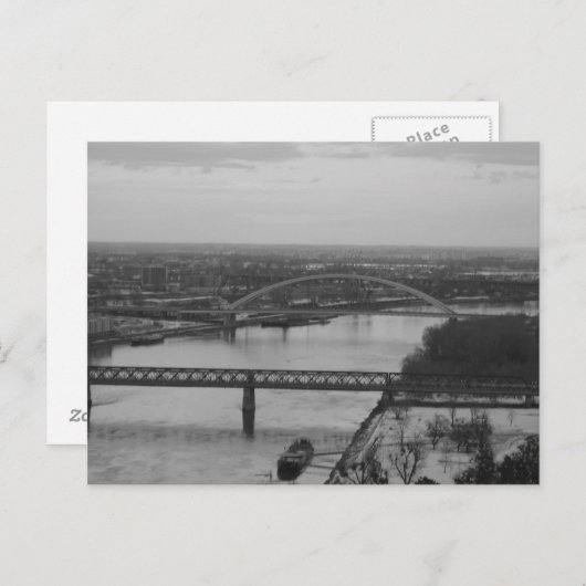 Postkarte von Bratislava (Vorne/Hinten)