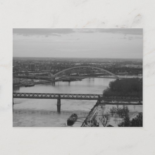 Postkarte von Bratislava (Vorderseite)