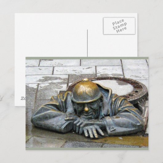 Postkarte von Bratislava (Vorne/Hinten)