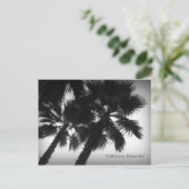 Postkarte von California Dreamin' Palmen (Stehend Vorderseite)