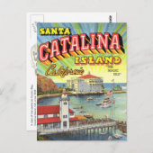 Postkarte von Catalina Island (Vorne/Hinten)