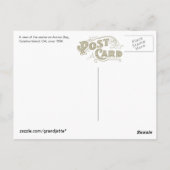 Postkarte von Catalina Island (Rückseite)