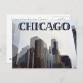 Postkarte von Chicago (Vorne/Hinten)