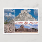 Postkarte von Chichen Itza, Mexiko (Vorderseite)