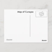 Postkarte von Curacao (Rückseite)