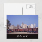 Postkarte von Dallas 1953 (Vorne/Hinten)
