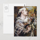 Postkarte von Daumier (Vorne/Hinten)