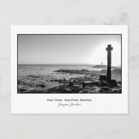 Postkarte von Dias' Cross bei Ludritz. (Vorderseite)