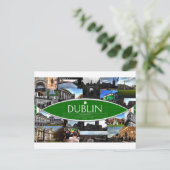 Postkarte von Dublin (Stehend Vorderseite)