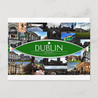 Postkarte von Dublin