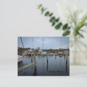 Postkarte von Edenton Marina (Stehend Vorderseite)