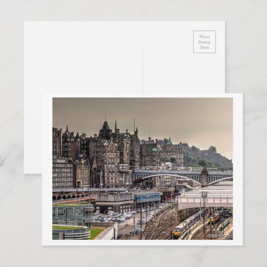 Postkarte von Edinburgh (Vorne/Hinten)