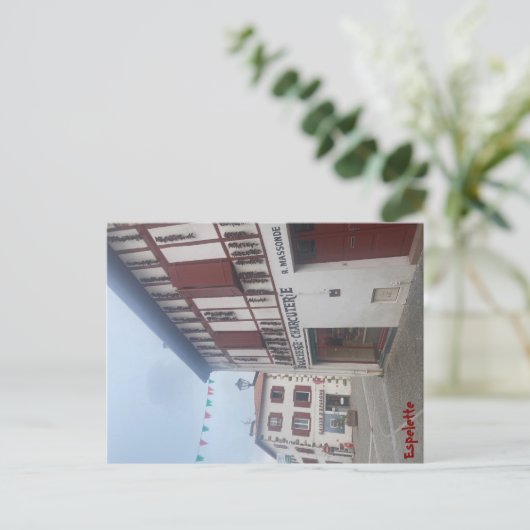 Postkarte von Espelette (Stehend Vorderseite)