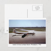 Postkarte von Flugzeugen (Vorne/Hinten)