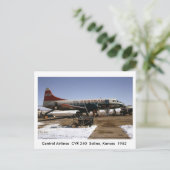 Postkarte von Flugzeugen (Stehend Vorderseite)